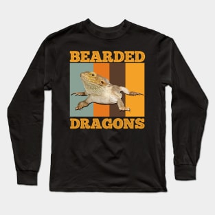 Bearded Dragons Vintage Long Sleeve T-Shirt